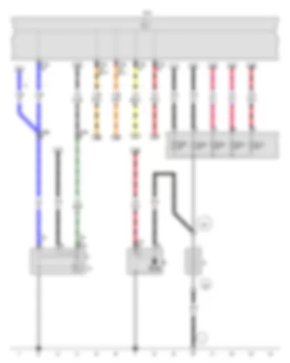 Wiring Diagram  VW VOYAGE 2015 - Battery - Starter - Alternator - Voltage regulator - Onboard supply control unit