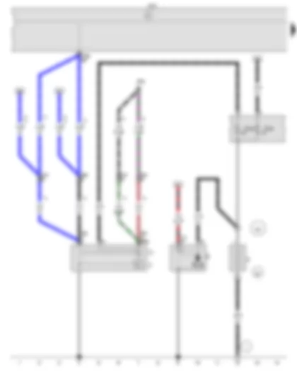 Wiring Diagram  VW VOYAGE 2015 - Battery - Starter - Alternator - Voltage regulator - Onboard supply control unit