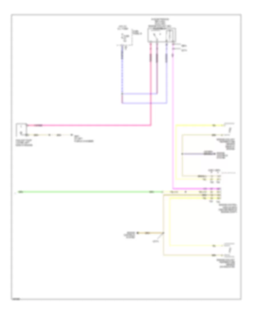 2.0L, Manual A/C Wiring Diagram, CCTA & CBFA (3 из 3) для Volkswagen Eos Turbo 2008