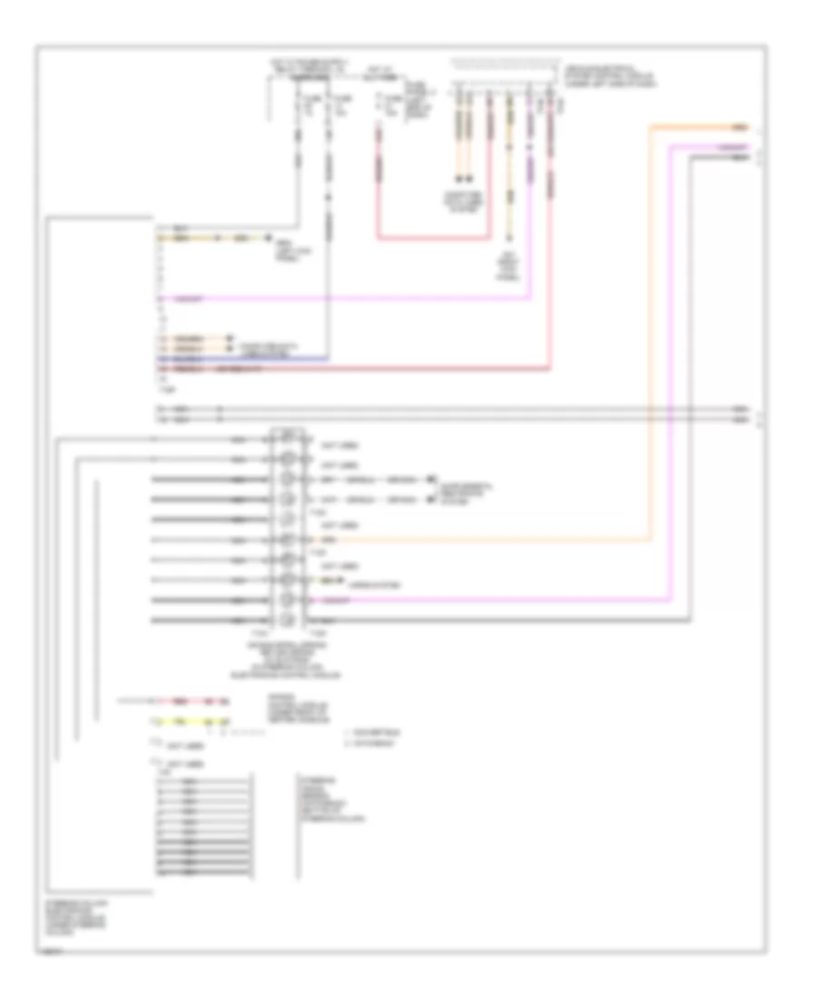 схема управляющего модуля электронных систем рулевой колонки (1 из 2) для Volkswagen Beetle R-Line 2014