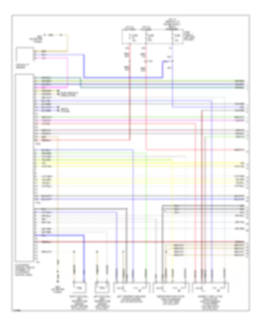 Электросхема кондиционера (1 из 3) для Volkswagen CC 4 Motion 2014