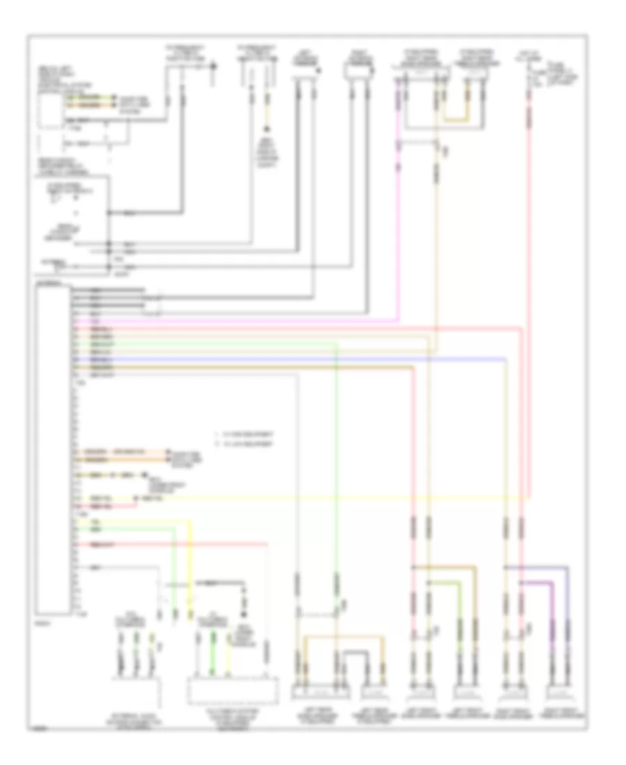 Электросхема магнитолы, без Навигация без Усилитель для Volkswagen Jetta Hybrid 2014