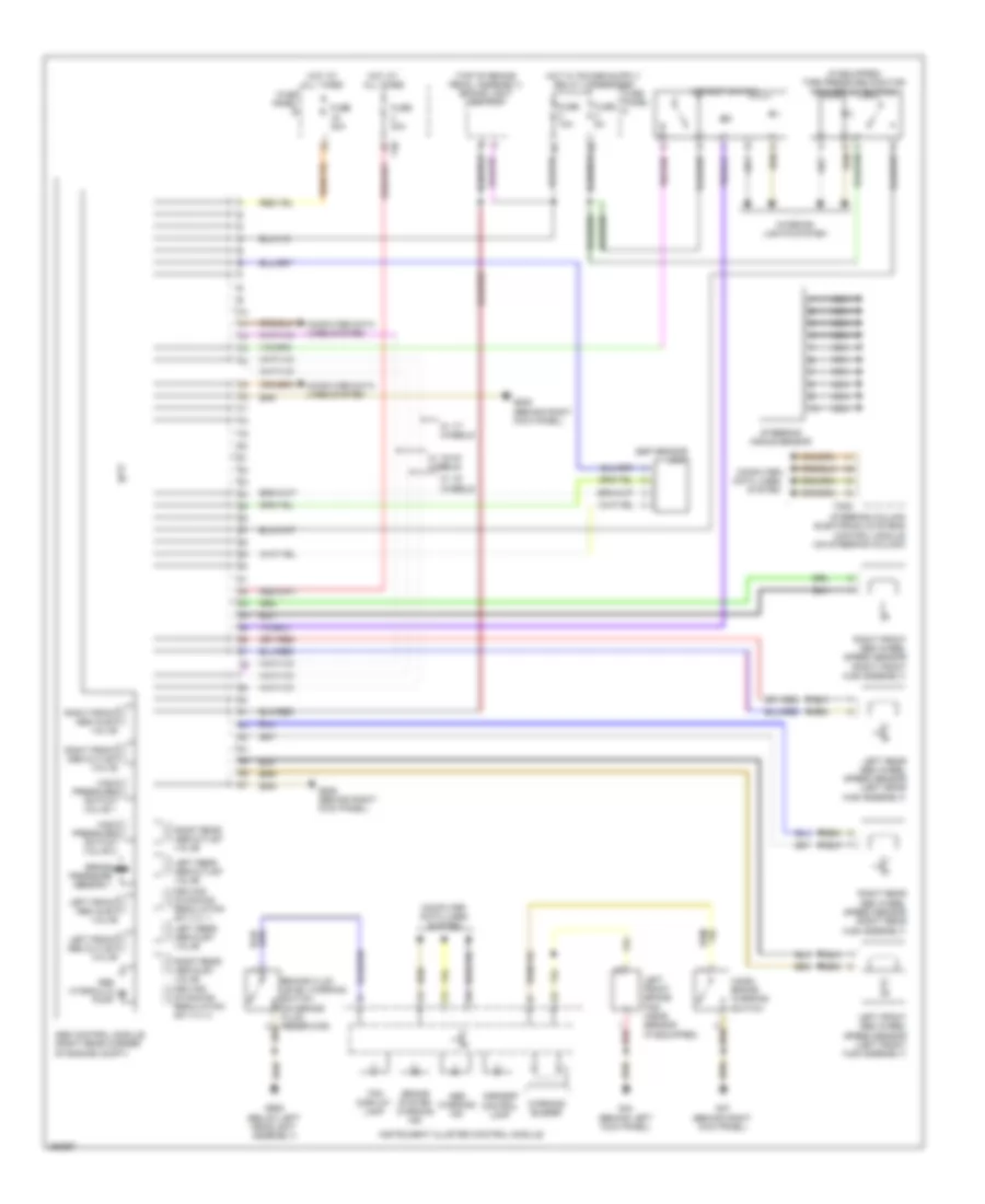 Anti-lock Brakes Wiring Diagram, withESP, EDS & ASR для Volkswagen GTI 2.0T 2009