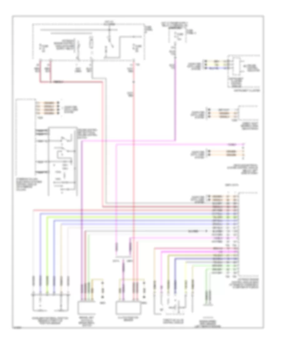 2.0L, Cruise Control Wiring Diagram, CCTA & CBFA для Volkswagen Jetta SEL 2009