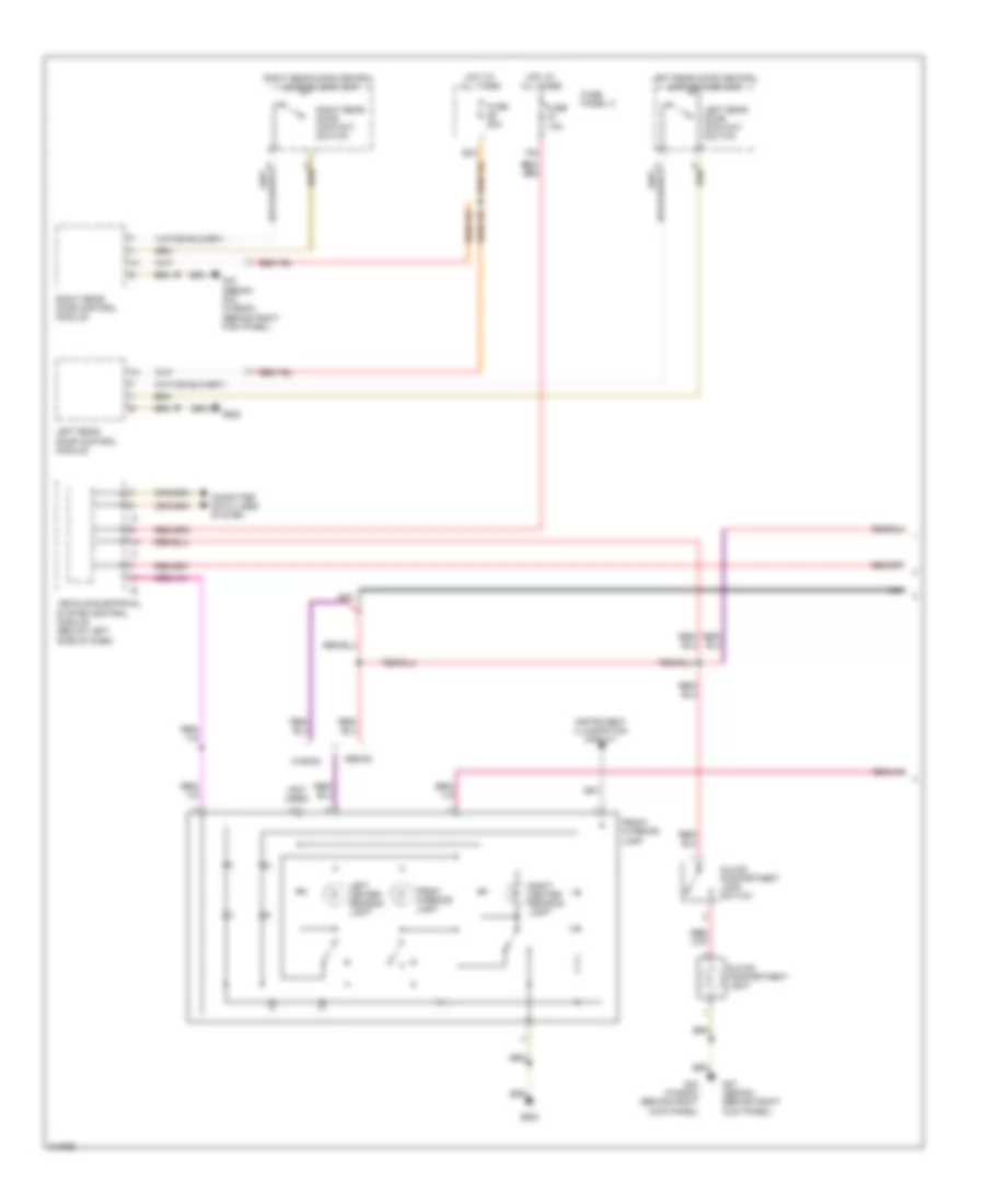 Электросхема подсветки (1 из 2) для Volkswagen Jetta SEL 2009