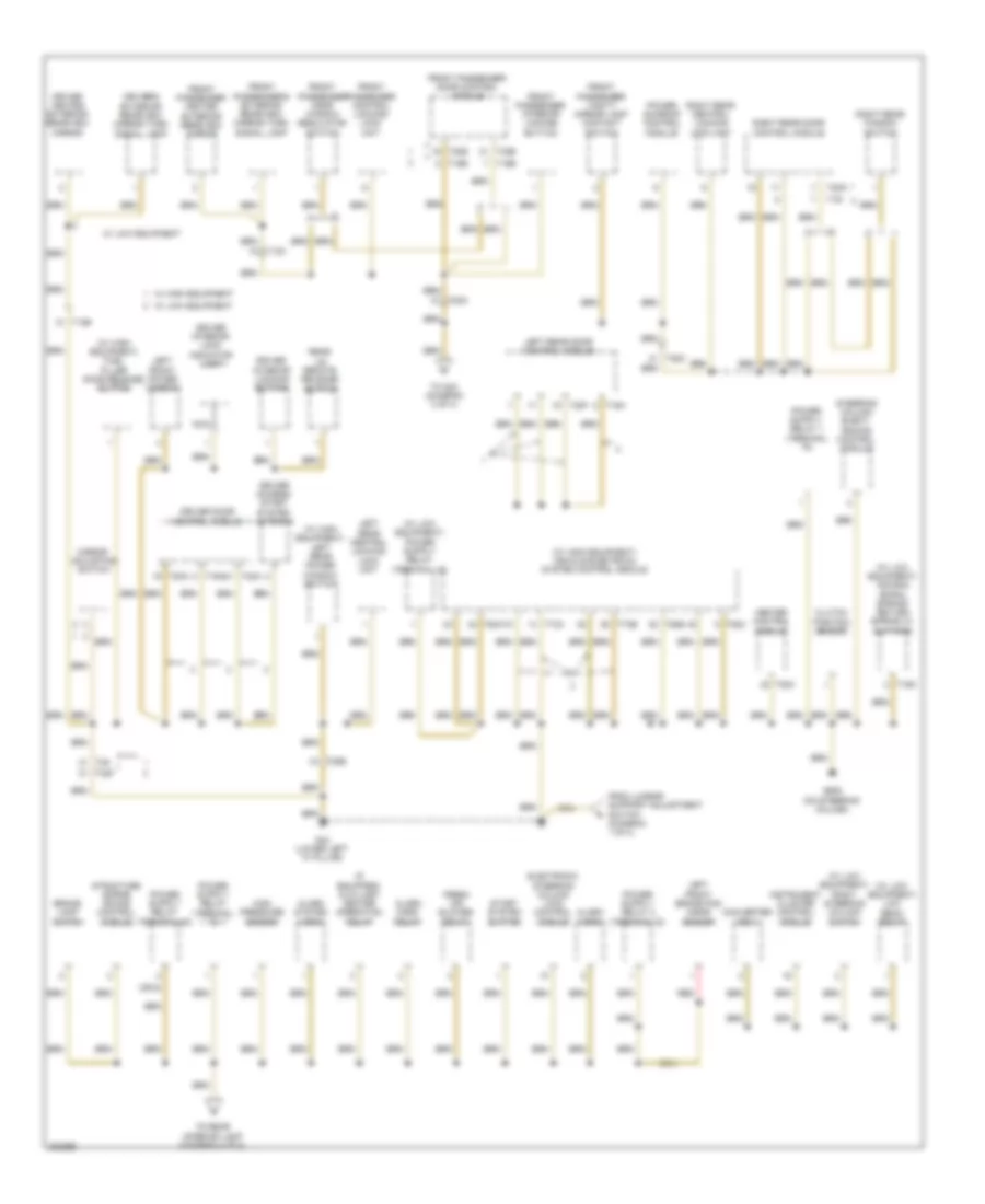 Электросхема подключение массы заземления (2 из 4) для Volkswagen Jetta SEL 2012