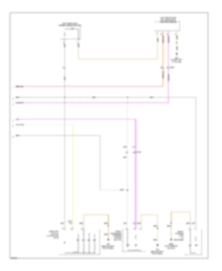 Электросхема подсветки приборов, С Низкое оборудование (3 из 3) для Volkswagen Jetta SEL 2012