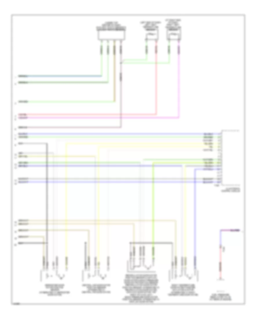 Электросхема кондиционера (2 из 3) для Volkswagen Tiguan R-Line 2014