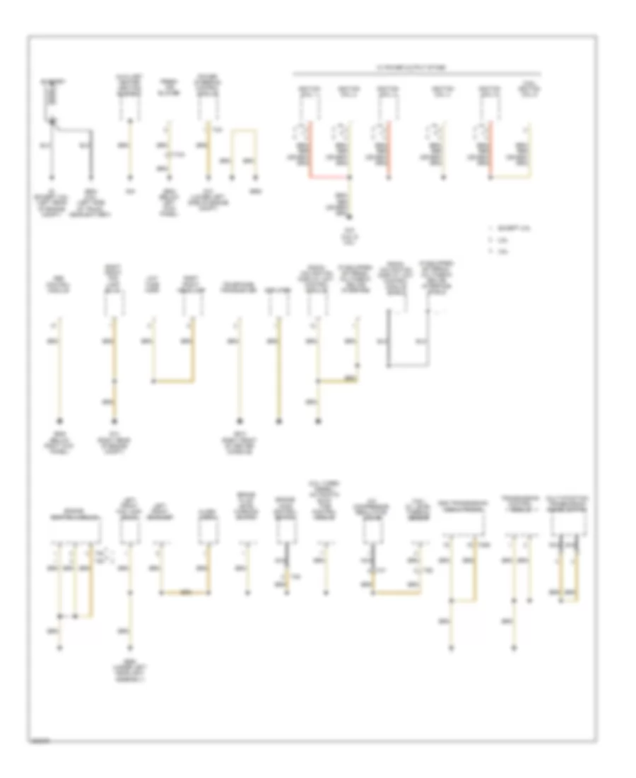 Электросхема подключение массы заземления (2 из 4) для Volkswagen Passat SE 2012