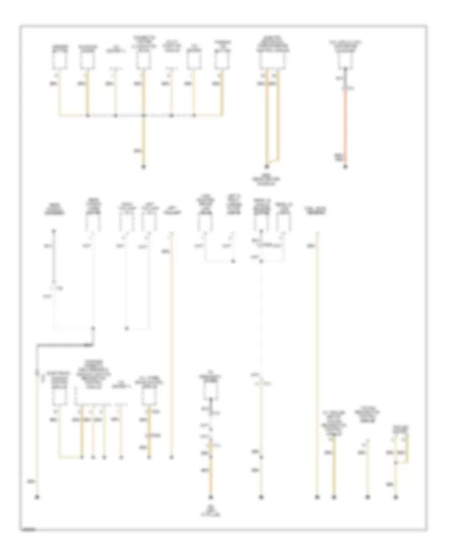 Электросхема подключение массы заземления, Посол Рестайлинга (2 из 5) для Volkswagen Tiguan S 2010