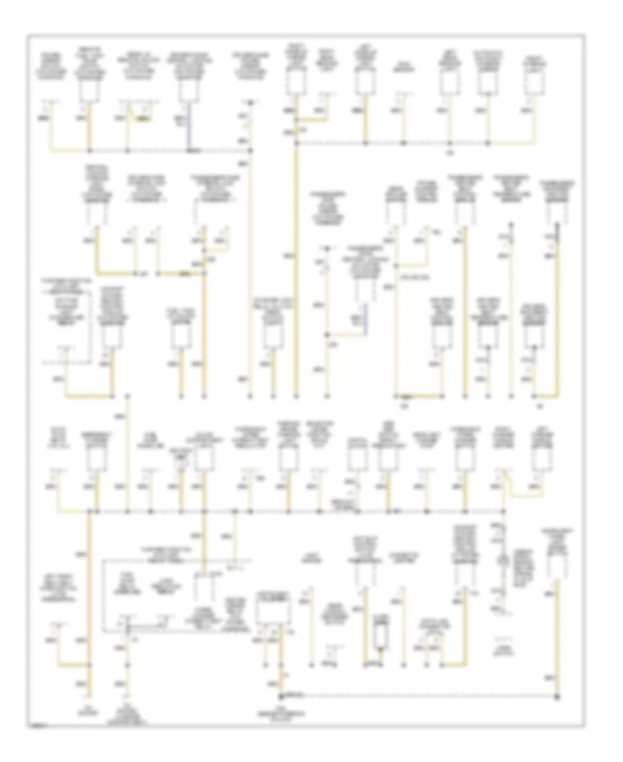 Электросхема подключение массы заземления (2 из 4) для Volkswagen New Beetle GL 2002