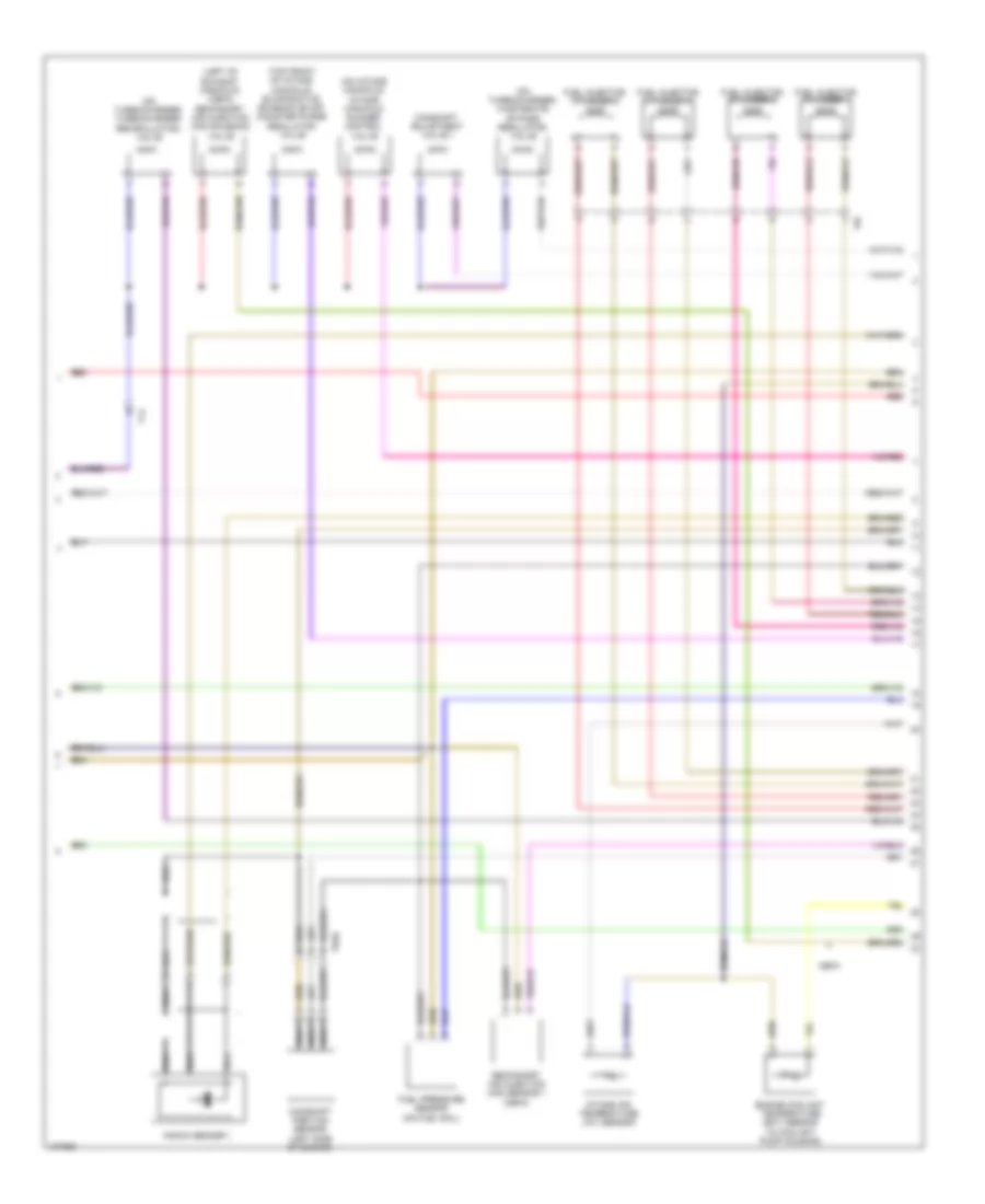 2.0L турбо, Электросхема системы управления двигателем (5 из 6) для Volkswagen Jetta SEL 2013