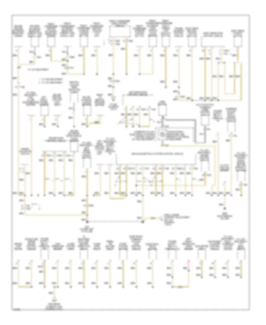 Электросхема подключение массы заземления (2 из 4) для Volkswagen Jetta SEL 2013