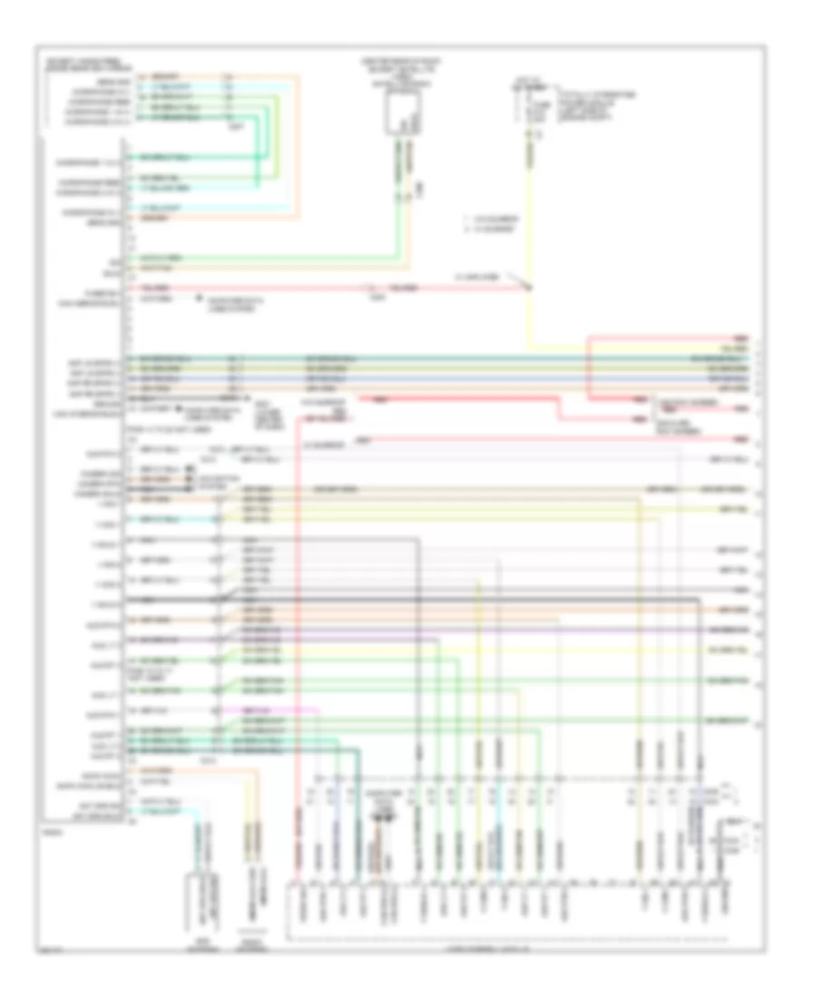 Radio Wiring Diagram, Premium (1 of 5) for Volkswagen Routan SEL 2013