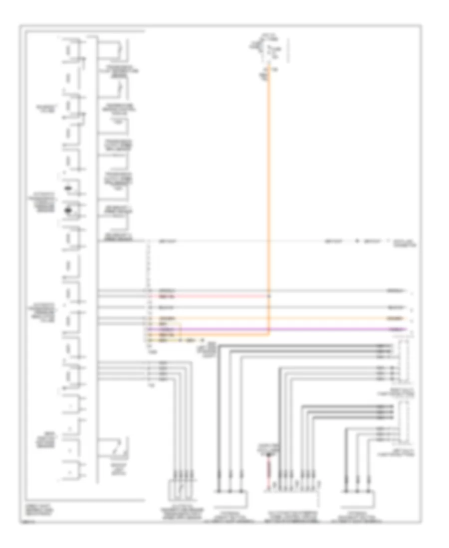 Transmission Wiring Diagram 1 of 2 for Volkswagen Eos Lux 2008