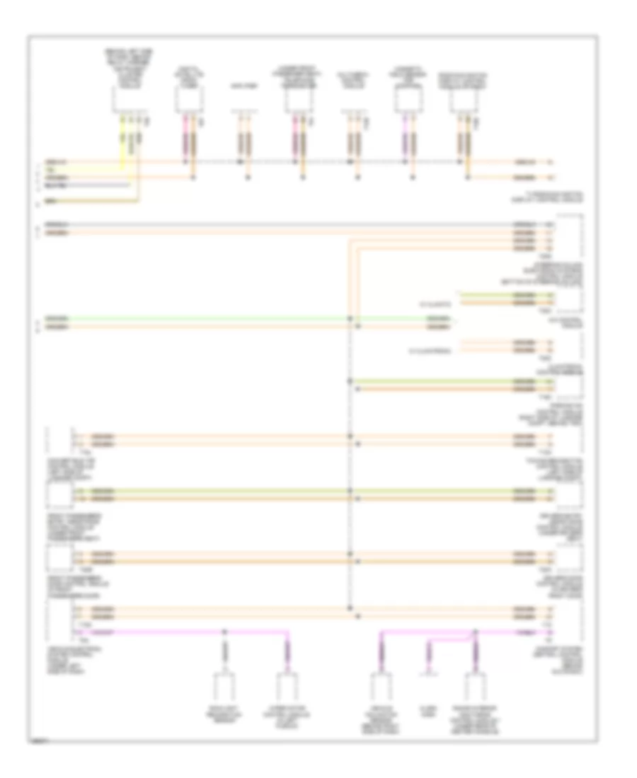 Computer Data Lines Wiring Diagram (2 of 2) for Volkswagen Eos Lux 2008