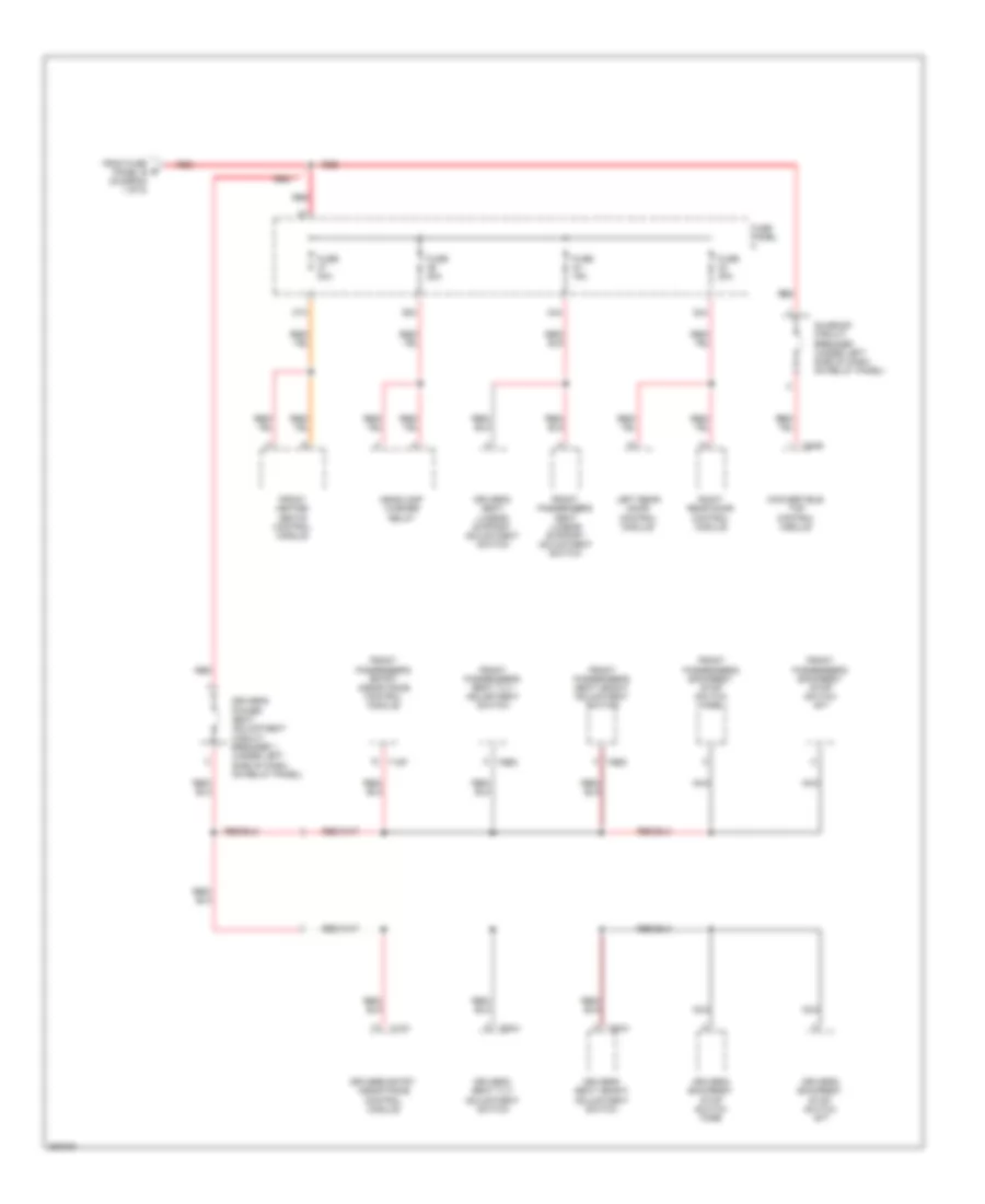 3 2L Power Distribution Wiring Diagram 5 of 5 for Volkswagen Eos Lux 2008