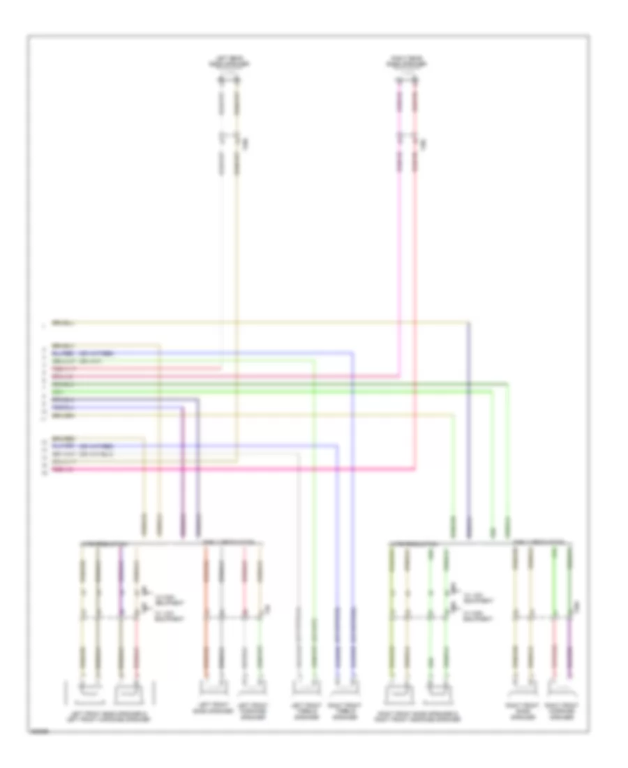 Radio Wiring Diagram with Navigation with Amplifier 3 of 3 for Volkswagen Jetta SE 2011