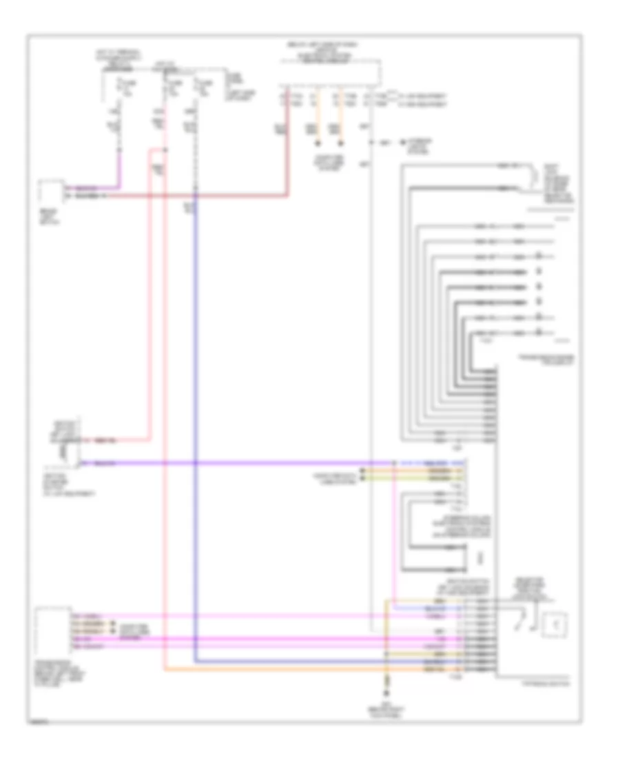 Shift Interlock Wiring Diagram without Direct Shift for Volkswagen Jetta SE 2011