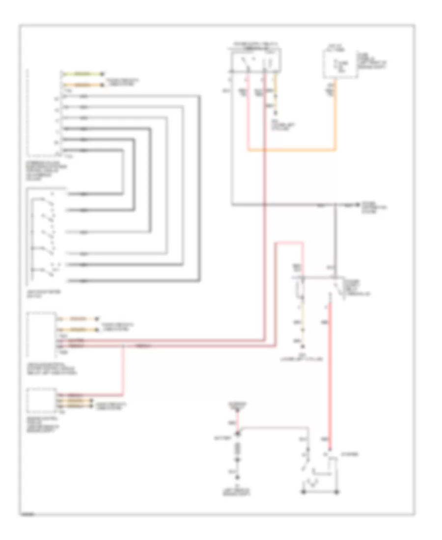 2 0L Starting Wiring Diagram CBFA for Volkswagen Jetta SE 2011