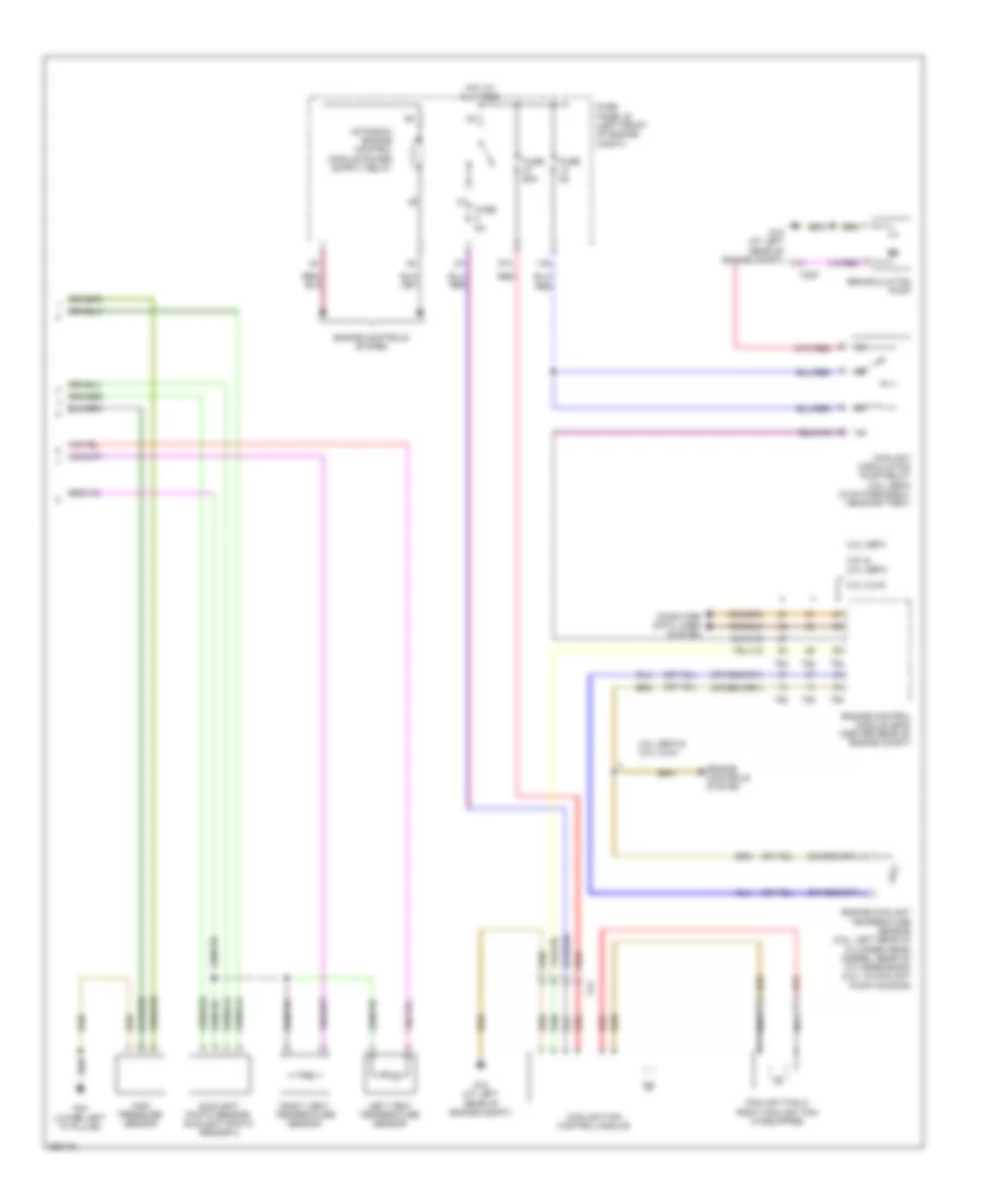 Automatic A C Wiring Diagram 3 of 3 for Volkswagen Jetta SE 2011