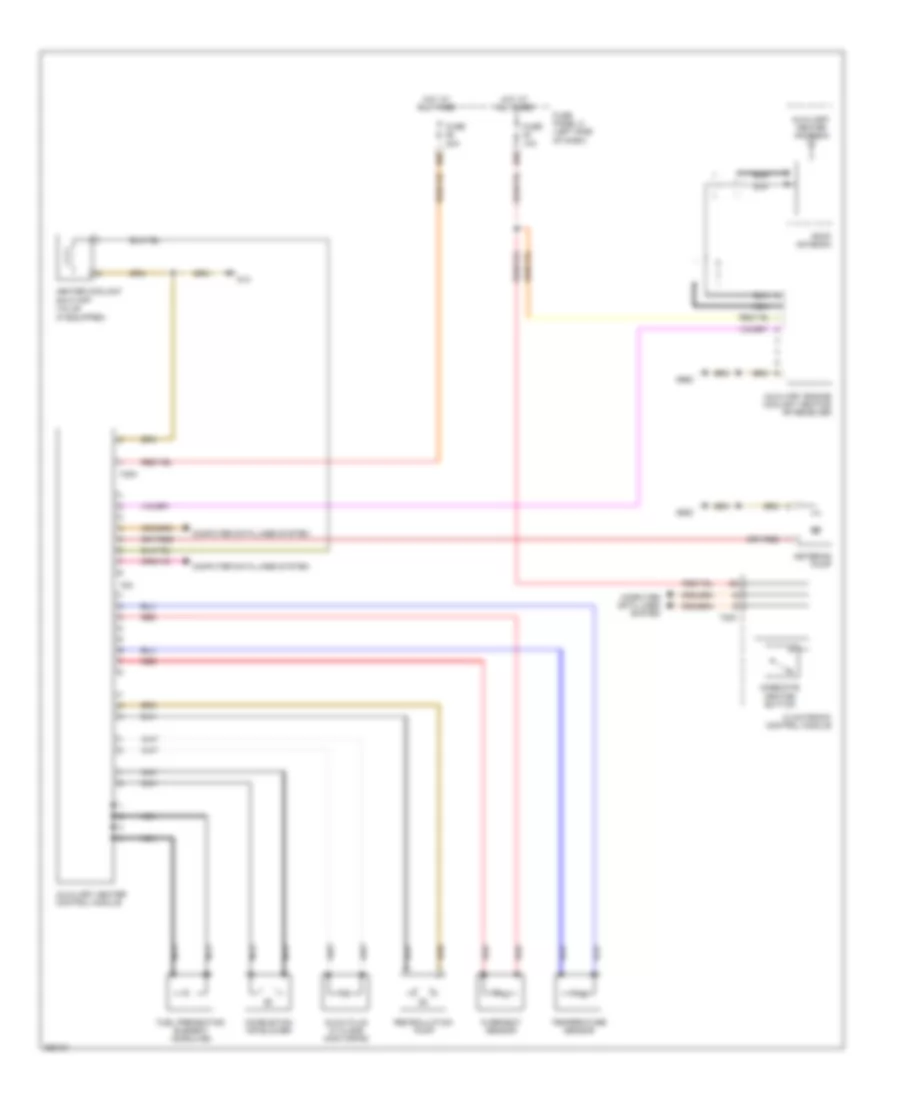 Auxiliary Heater Wiring Diagram Auto A C for Volkswagen Jetta SE 2011