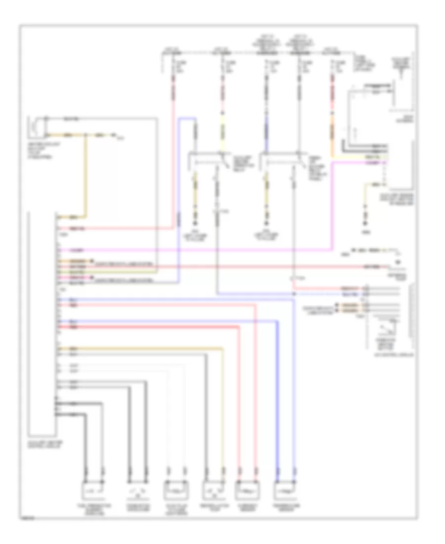 Auxiliary Heater Wiring Diagram Manual A C for Volkswagen Jetta SE 2011