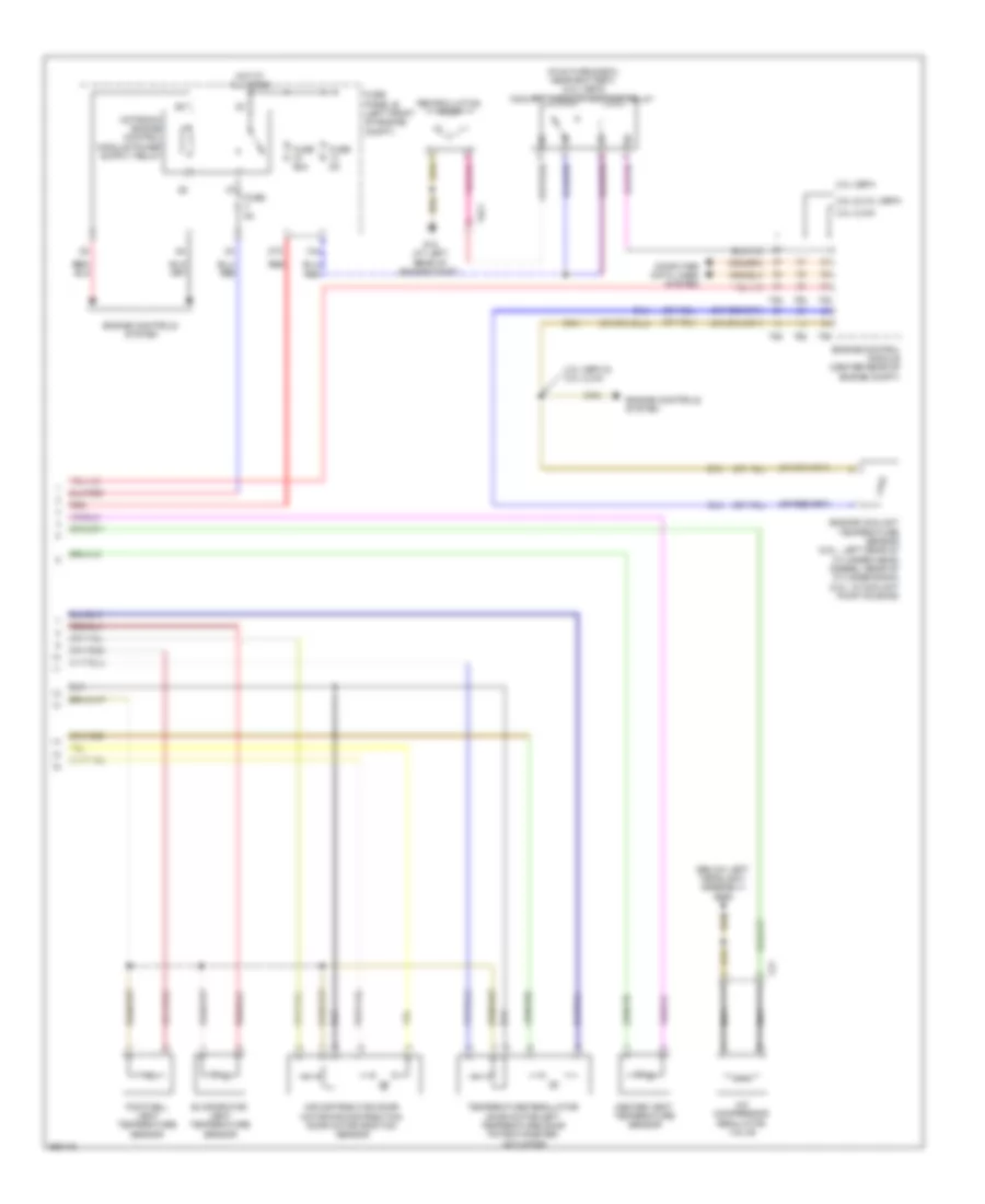 Manual A C Wiring Diagram 2 of 2 for Volkswagen Jetta SE 2011