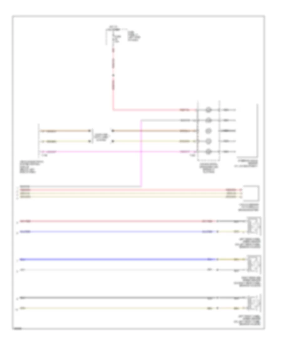 Anti lock Brakes Wiring Diagram with ESP 2 of 2 for Volkswagen Jetta SE 2011