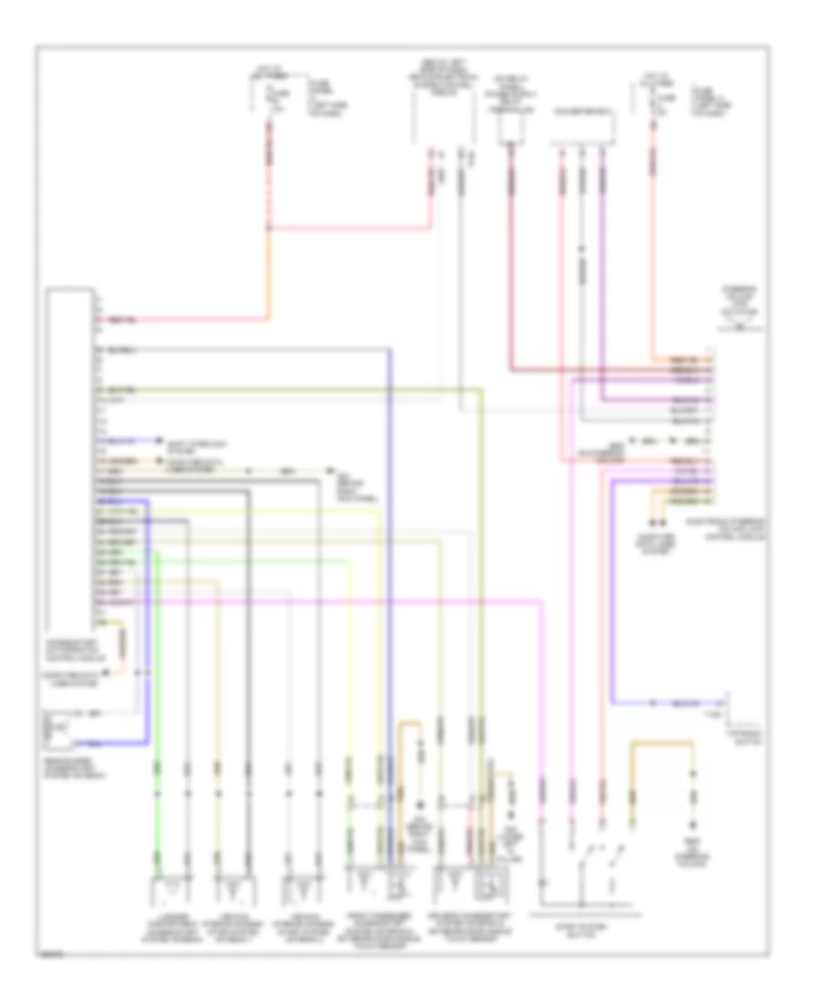 Access Start Wiring Diagram with Low Equipment for Volkswagen Jetta SE 2011