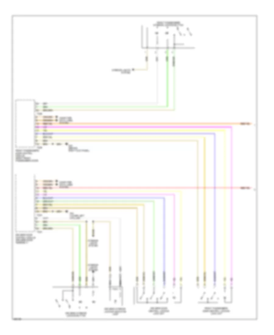 Forced Entry Wiring Diagram with High Equipment 1 of 2 for Volkswagen Jetta SE 2011