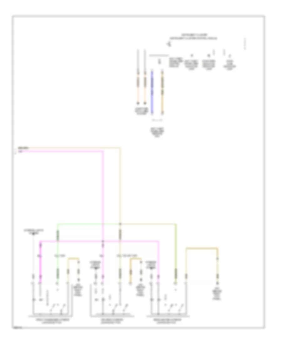 Forced Entry Wiring Diagram with Low Equipment 3 of 3 for Volkswagen Jetta SE 2011