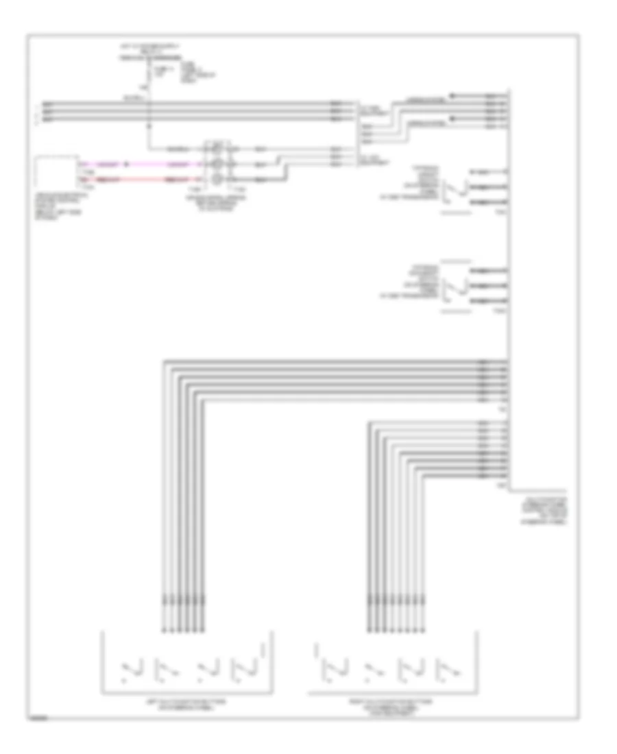 Steering Column Electronic Systems Control Module Wiring Diagram 2 of 2 for Volkswagen Jetta SE 2011