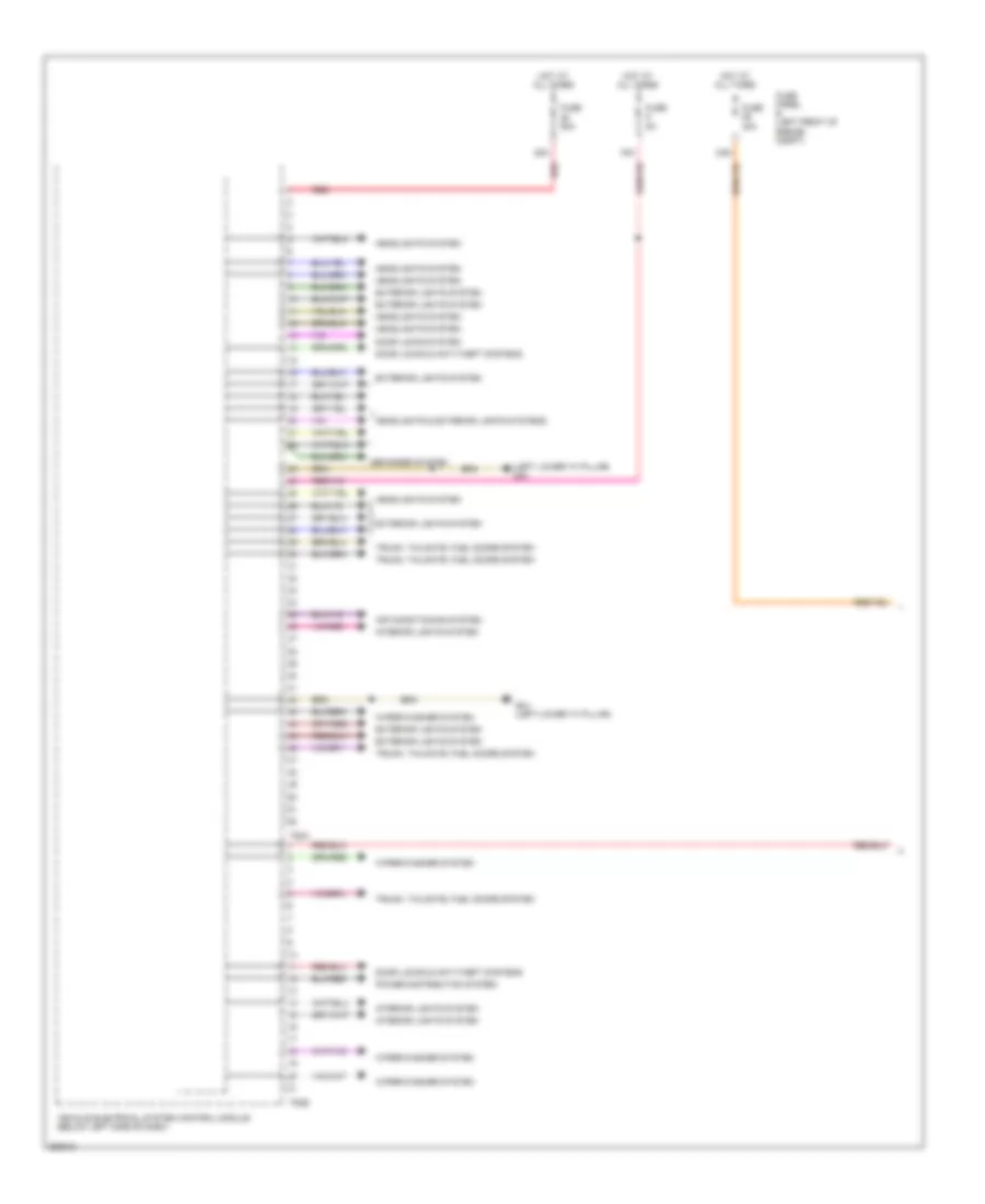 Vehicle Electrical System Control Module Wiring Diagram with High Equipment 1 of 2 for Volkswagen Jetta SE 2011