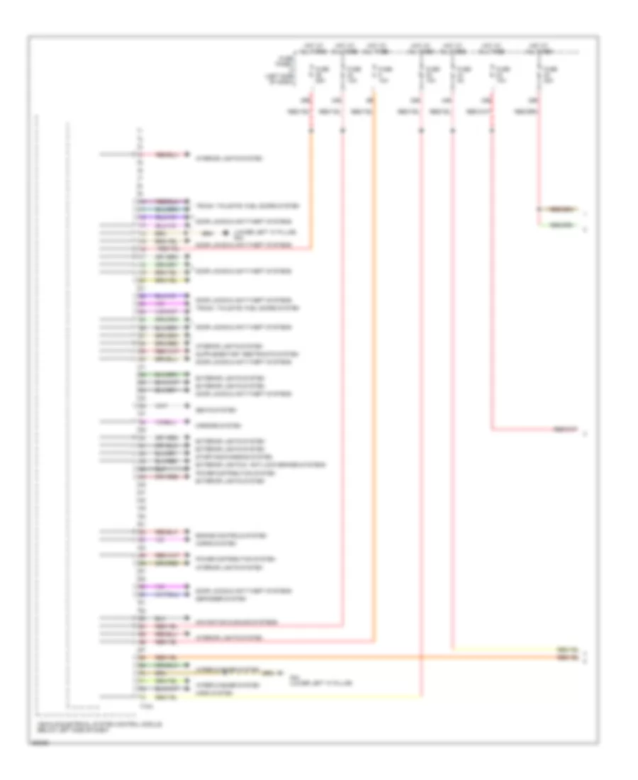 Vehicle Electrical System Control Module Wiring Diagram with Low Equipment 1 of 2 for Volkswagen Jetta SE 2011