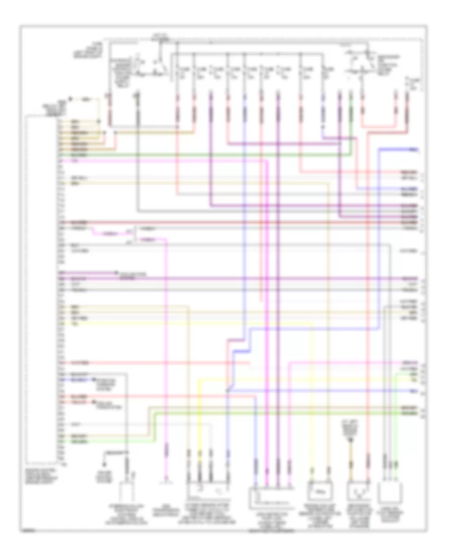 2 0L Engine Performance Wiring Diagram CBFA 1 of 6 for Volkswagen Jetta SE 2011