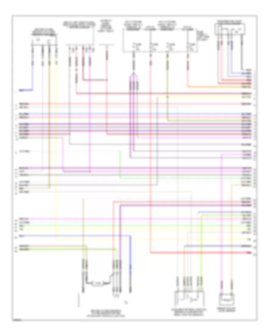 2 0L Engine Performance Wiring Diagram CBFA 2 of 6 for Volkswagen Jetta SE 2011