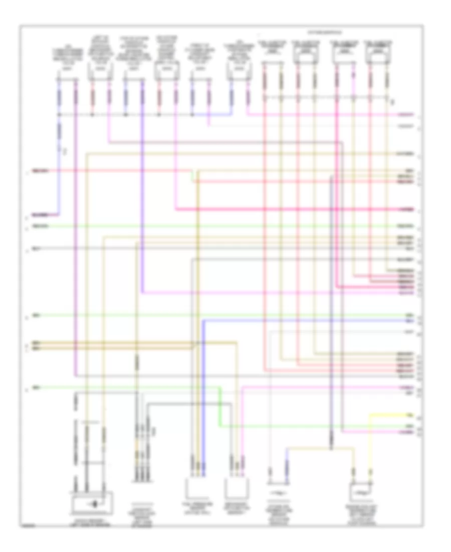 2 0L Engine Performance Wiring Diagram CBFA 5 of 6 for Volkswagen Jetta SE 2011