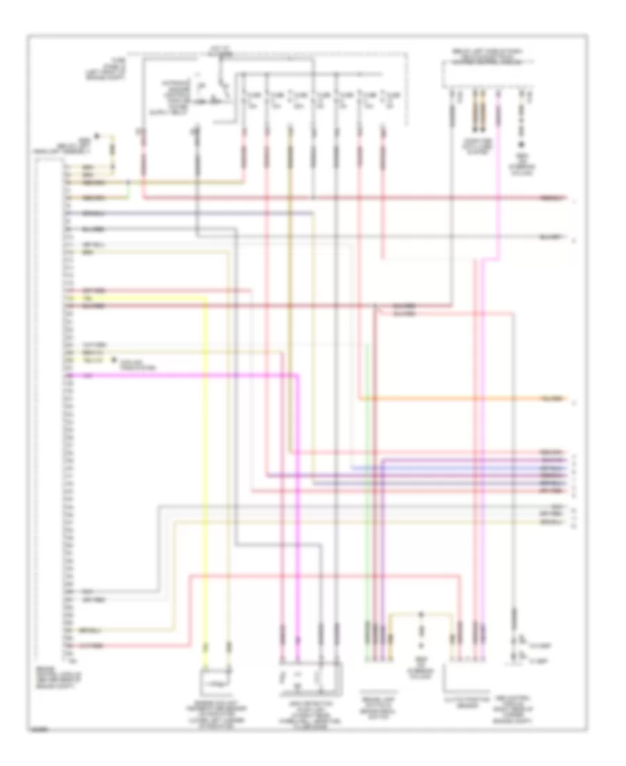 2 0L Engine Performance Wiring Diagram CBPA 1 of 4 for Volkswagen Jetta SE 2011