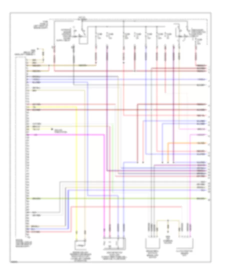 2 5L Engine Performance Wiring Diagram 1 of 5 for Volkswagen Jetta SE 2011