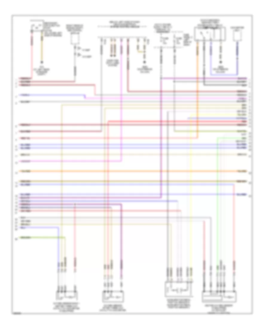 2 5L Engine Performance Wiring Diagram 2 of 5 for Volkswagen Jetta SE 2011