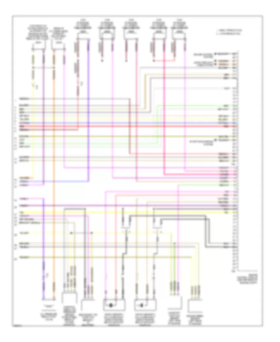 2 5L Engine Performance Wiring Diagram 5 of 5 for Volkswagen Jetta SE 2011