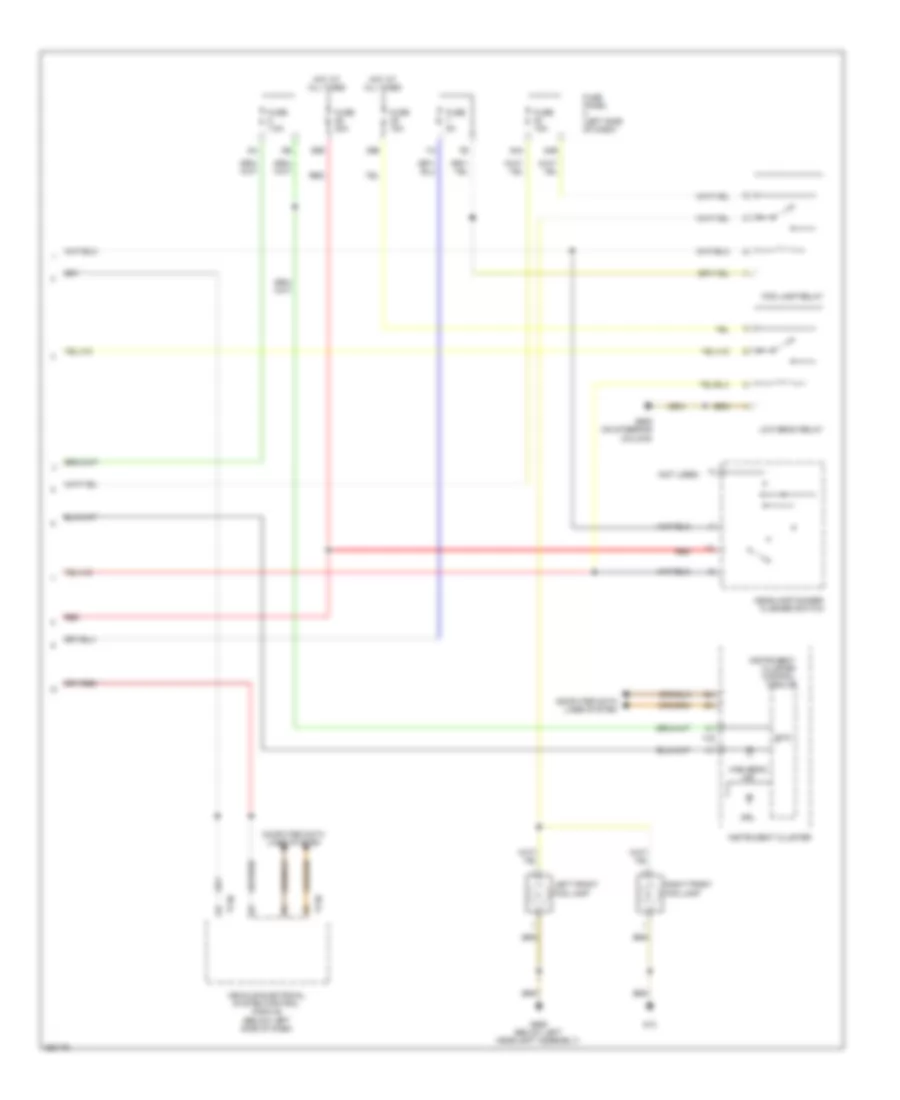 Headlights Wiring Diagram with Low Equipment 2 of 2 for Volkswagen Jetta SE 2011