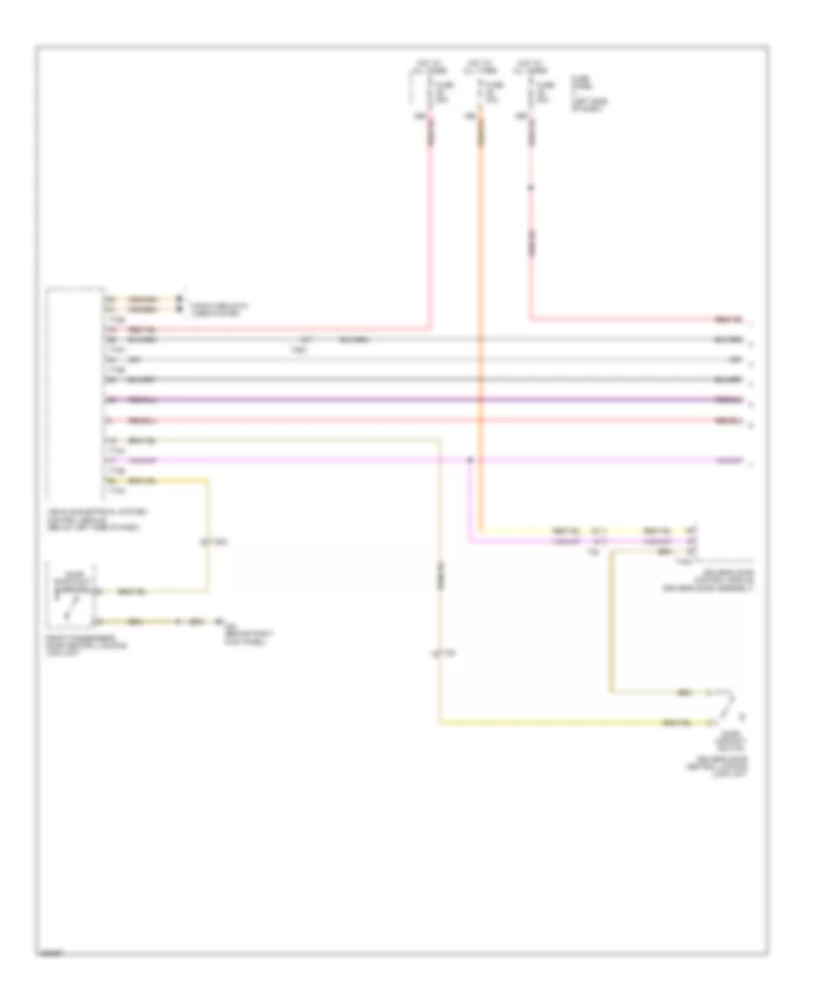 Courtesy Lamps Wiring Diagram Early Production with Low Equipment 1 of 3 for Volkswagen Jetta SE 2011