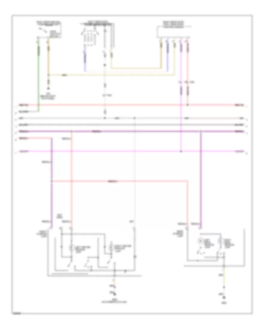 Courtesy Lamps Wiring Diagram Early Production with Low Equipment 2 of 3 for Volkswagen Jetta SE 2011