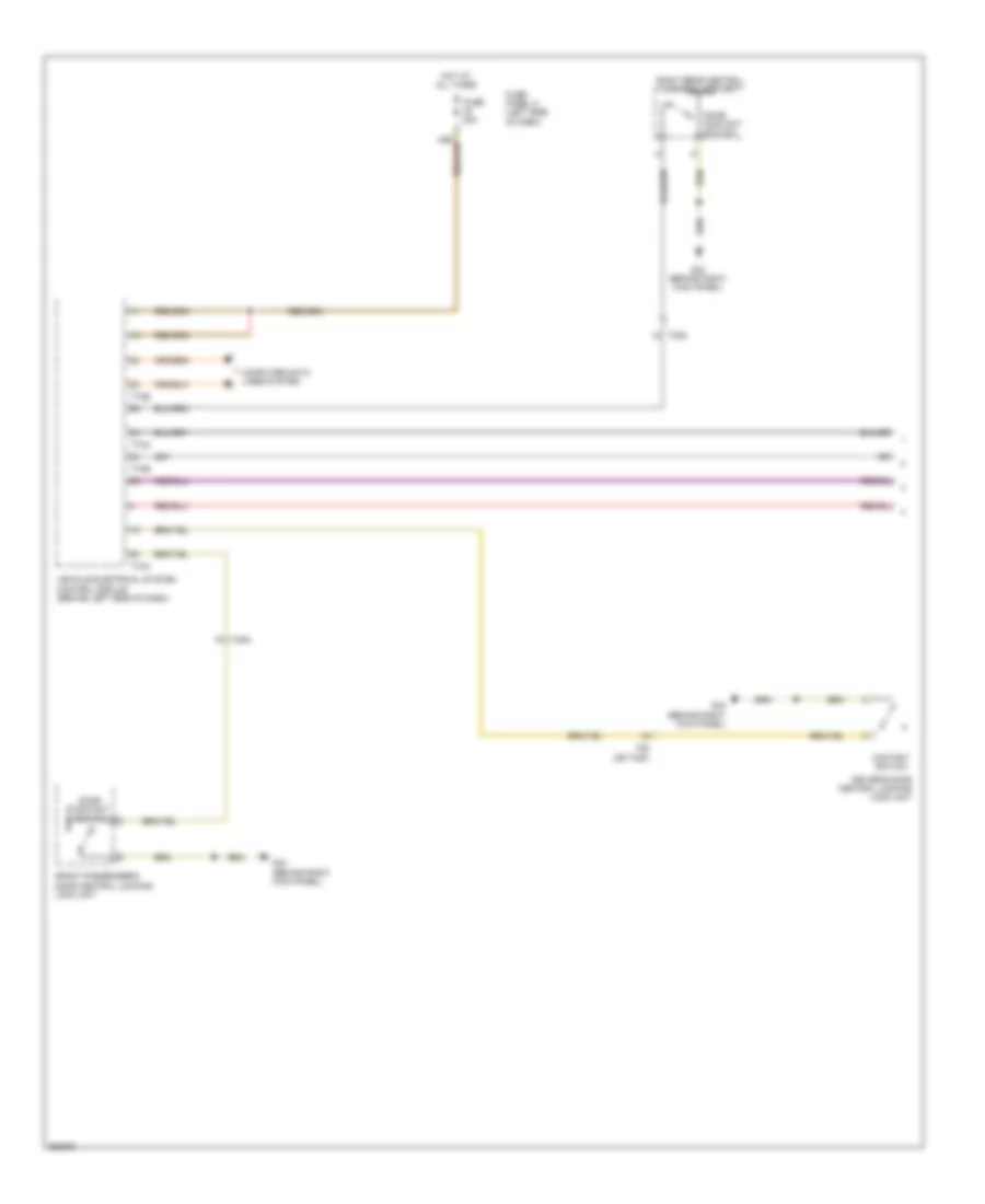 Courtesy Lamps Wiring Diagram Late Production with Low Equipment 1 of 3 for Volkswagen Jetta SE 2011