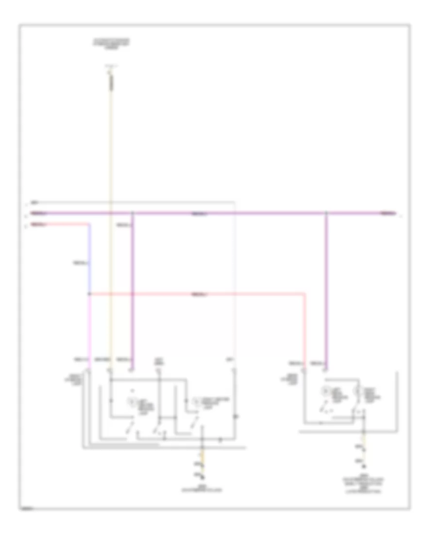 Courtesy Lamps Wiring Diagram with High Equipment 2 of 3 for Volkswagen Jetta SE 2011