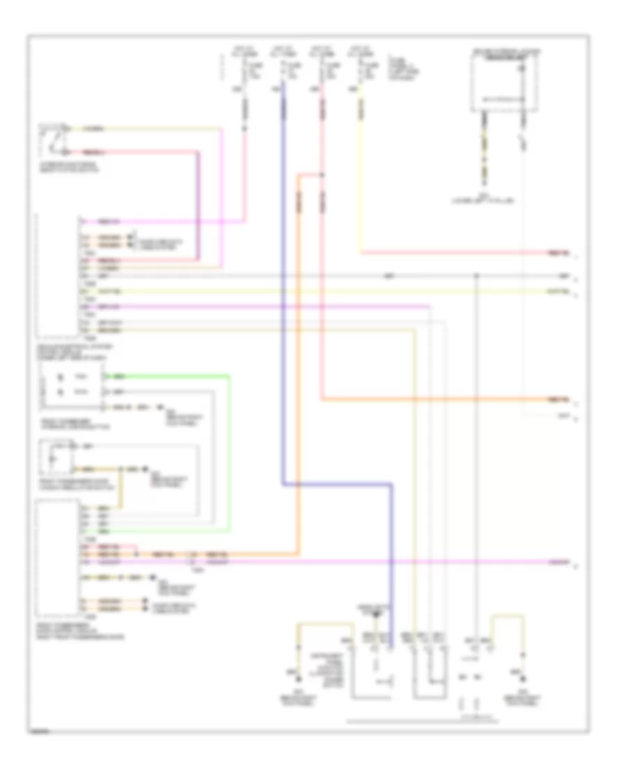 Instrument Illumination Wiring Diagram Early Production with High Equipment 1 of 3 for Volkswagen Jetta SE 2011