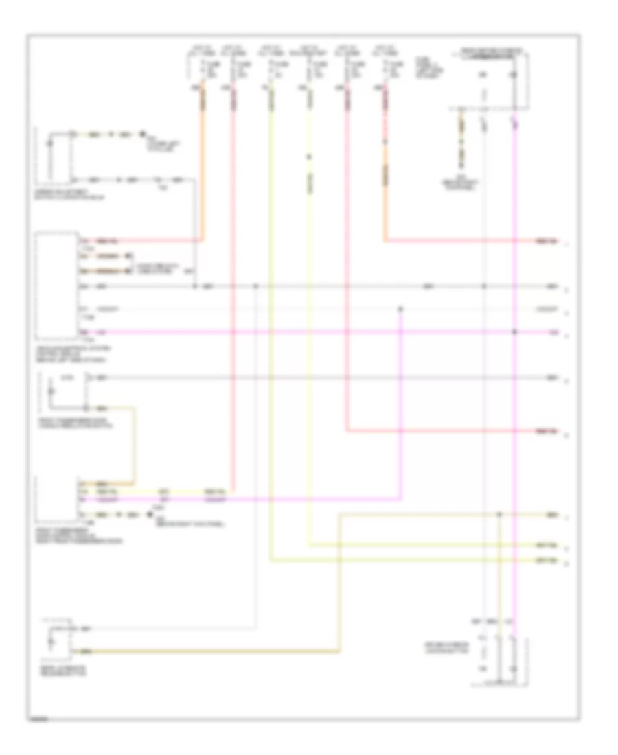 Instrument Illumination Wiring Diagram Early Production with Low Equipment 1 of 3 for Volkswagen Jetta SE 2011