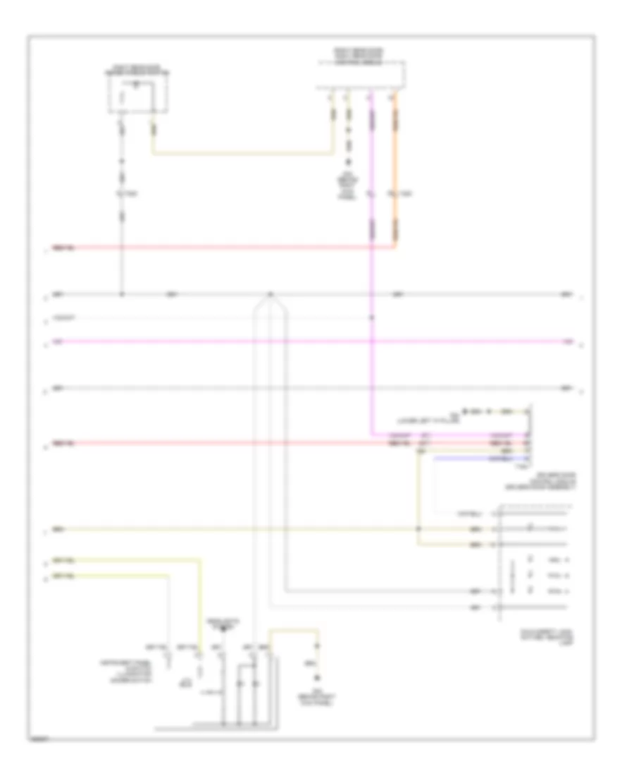 Instrument Illumination Wiring Diagram Early Production with Low Equipment 2 of 3 for Volkswagen Jetta SE 2011